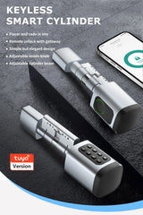 RAYKUBE V1 Smart Cylinder Lock – Tuya BLE, Fingerprint & Password Unlock