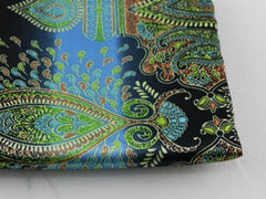 Soft Charmeuse Paisley Satin Fabric
