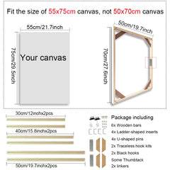 Wooden Canvas Frames for Photo & Oil Paintings