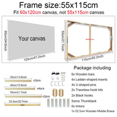 Wooden Canvas Frames for Photo & Oil Paintings