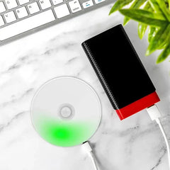 PIR Motion Sensor LED Night Light – USB Rechargeable Wireless Closet Lamp