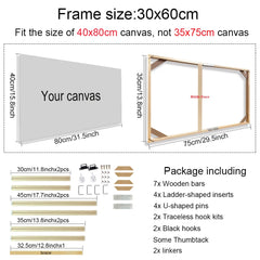 Wooden Canvas Frames for Photo & Oil Paintings