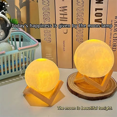 DIY Hand-Painted Moon Night Light Kit