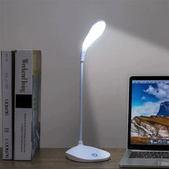LED Reading Desk Lamp – Portable USB Rechargeable Touch Dimming Light