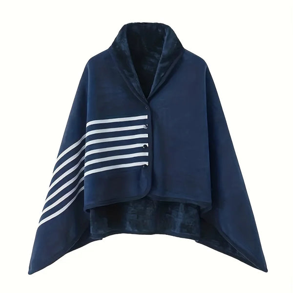 Wearable Shawl Blanket – Flannel Lazy Casual Office Blanket