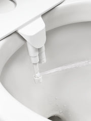 SAMODRA Non-Electric Bidet – Dual Nozzle Toilet Seat Attachment