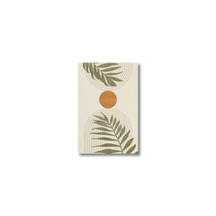 Tropical Leaves Wall Art – Abstract Boho Canvas Prints