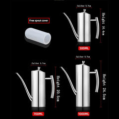 Stainless Steel Oil Pot – No Drip