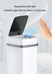 13L Smart Touch Trash Can – Kitchen & Bathroom Use