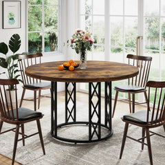 Round Dining Table for 4 – Modern Kitchen Table