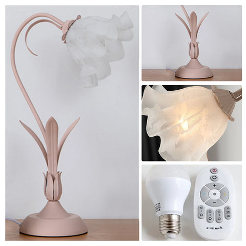 Lily Flower Shaped Bedside LED Lamp
