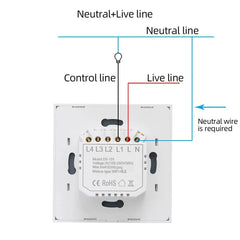 WiFi Smart Touch Switch 1/2/3/4 Gang