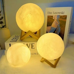 DIY Hand-Painted Moon Night Light Kit