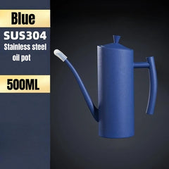 Stainless Steel Oil Pot – No Drip
