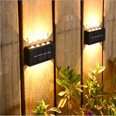 Outdoor Solar Wall Lamp – Waterproof Up & Down Light for Garden and Home