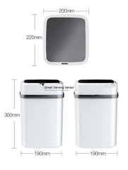 13L Smart Touch Trash Can – Kitchen & Bathroom Use