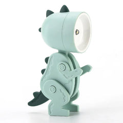 Mini Cartoon Pet Table Lamp – Folding, Dimmable, Battery-Powered LED Light