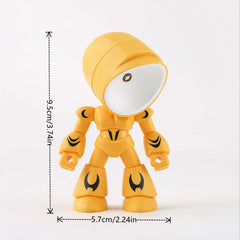 Mini Cartoon Pet Table Lamp – Folding, Dimmable, Battery-Powered LED Light