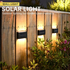 Outdoor Solar Wall Lamp – Waterproof Up & Down Light for Garden and Home