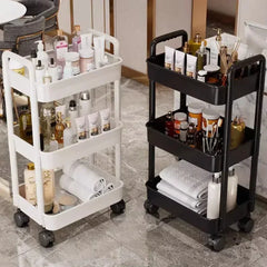 Mobile Storage Cart – Multifunctional Organizer Rack with Wheels
