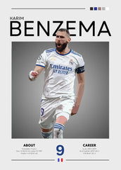 Football Celebrity Canvas Poster – Modern Sports Wall Art for Home & Gifts