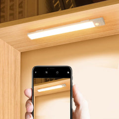 Wireless LED Motion Sensor Cabinet Light – Rechargeable Night Light for Closet & Kitchen