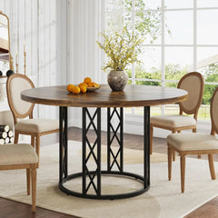 Round Dining Table for 4 – Modern Kitchen Table