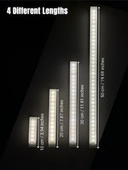 Rechargeable Motion Sensor LED Cabinet Light – Portable Induction Bar Lamp