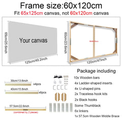 Wooden Canvas Frames for Photo & Oil Paintings