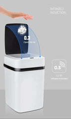 13L Smart Touch Trash Can – Kitchen & Bathroom Use
