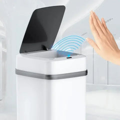 13L Smart Touch Trash Can – Kitchen & Bathroom Use
