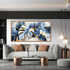Banana Leaf Canvas Wall Art