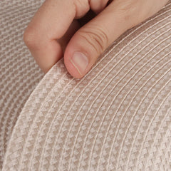 Round Braided Placemats Set of 6