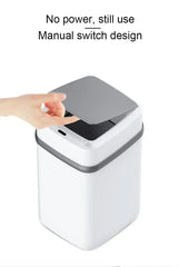 13L Smart Touch Trash Can – Kitchen & Bathroom Use