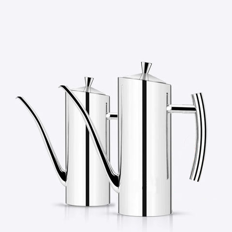 Stainless Steel Oil Pot – No Drip