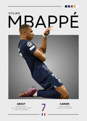 Football Celebrity Canvas Poster – Modern Sports Wall Art for Home & Gifts