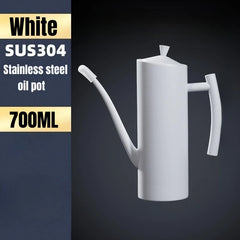 Stainless Steel Oil Pot – No Drip