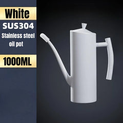 Stainless Steel Oil Pot – No Drip