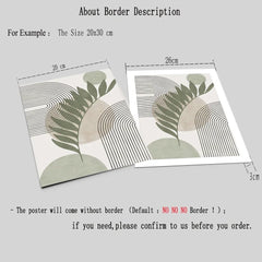 Nordic Sage Green Botanical Canvas Prints