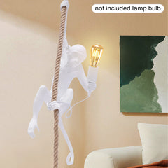 Monkey Shaped Resin Pendant Light