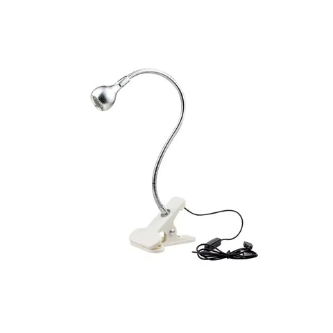 USB LED Reading Lamp – Flexible Clip-On Bedside & Desk Light