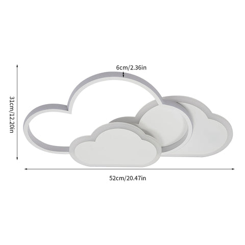 Cloud Shape LED Ceiling Light