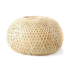 Vintage Bamboo Wicker Rattan Pendant Light