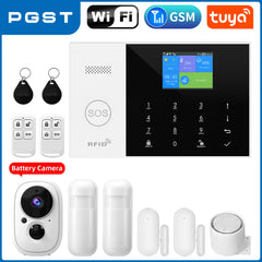PGST Tuya Smart GSM WiFi Alarm System
