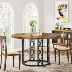 Round Dining Table for 4 – Modern Kitchen Table
