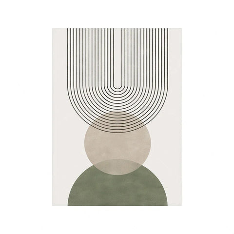 Nordic Sage Green Botanical Canvas Prints
