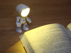 Mini Cartoon Pet Table Lamp – Folding, Dimmable, Battery-Powered LED Light
