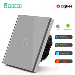 BSEED Smart Zigbee 1/2/3 Gang Touch Light Switch