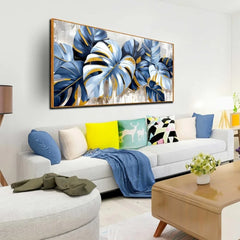 Banana Leaf Canvas Wall Art