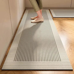 Japanese-Style Diatomite Kitchen Mat – Super Absorbent & Anti-Slip Soft Floor Rug